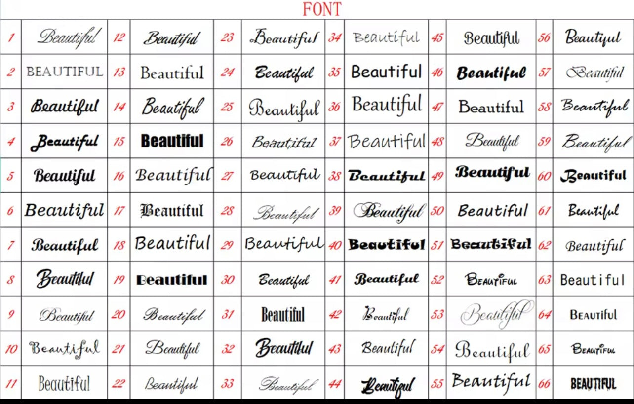 Starred name, earrings