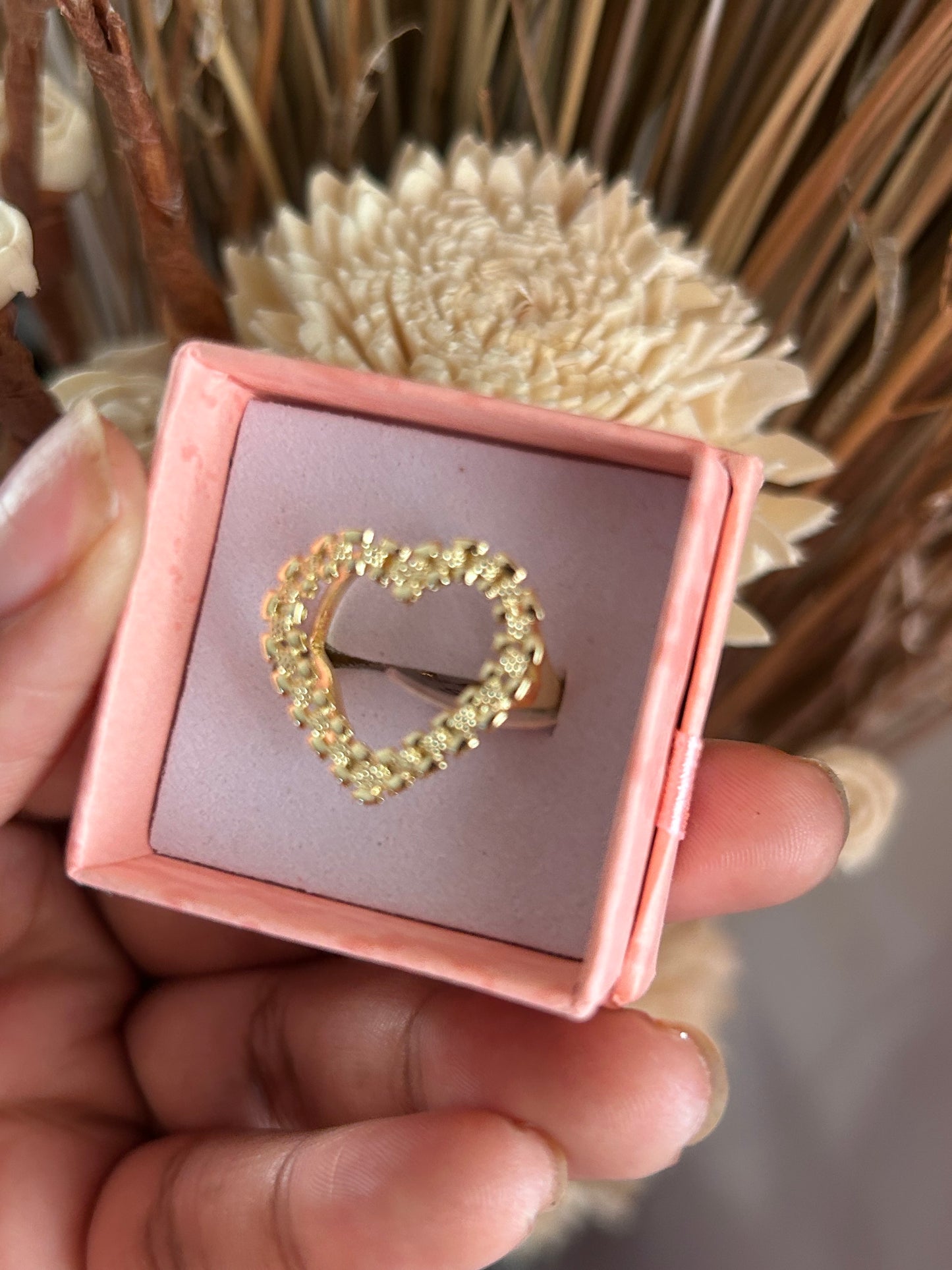 Heart Rolex ring