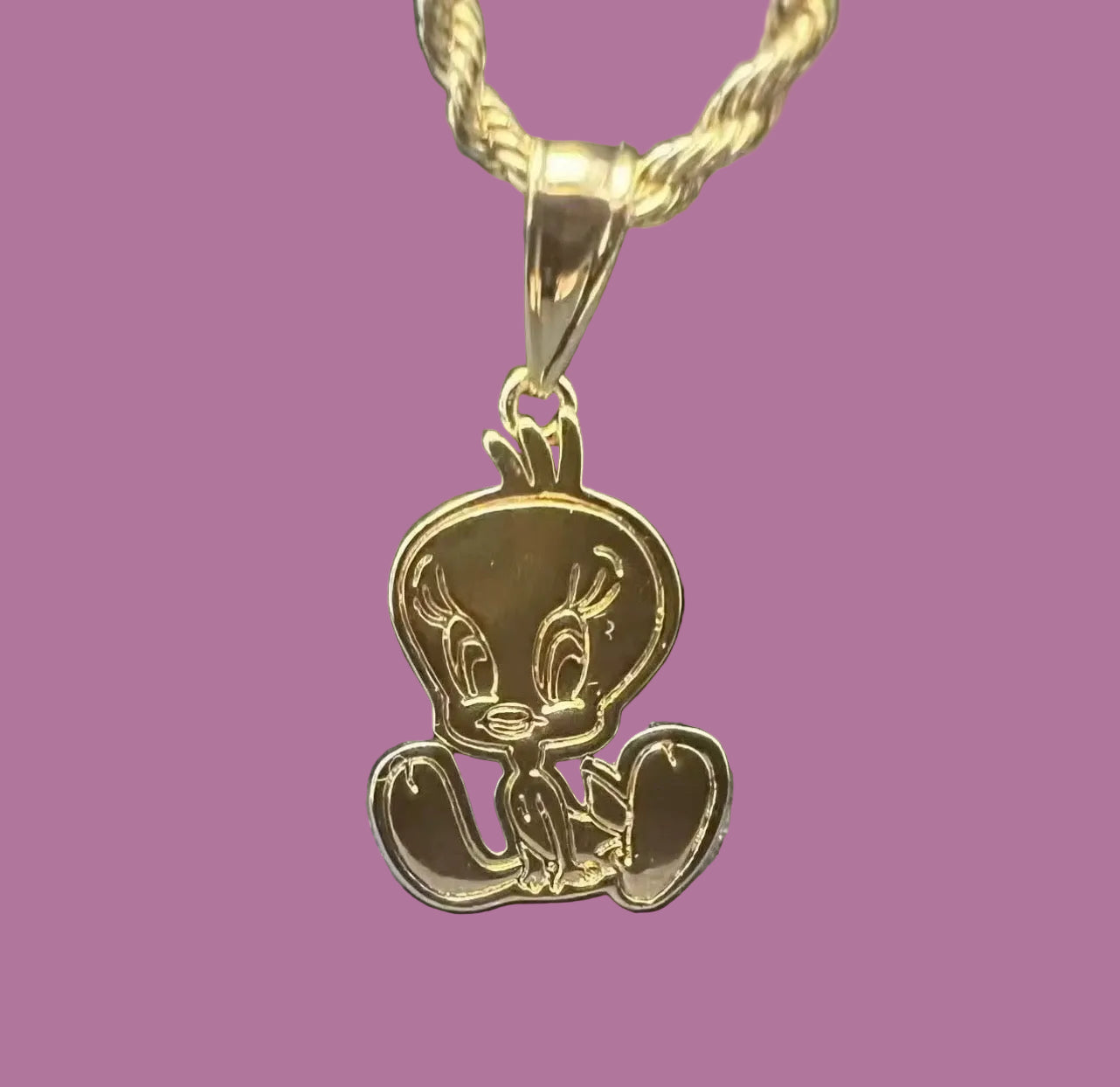 tweetybird necklace