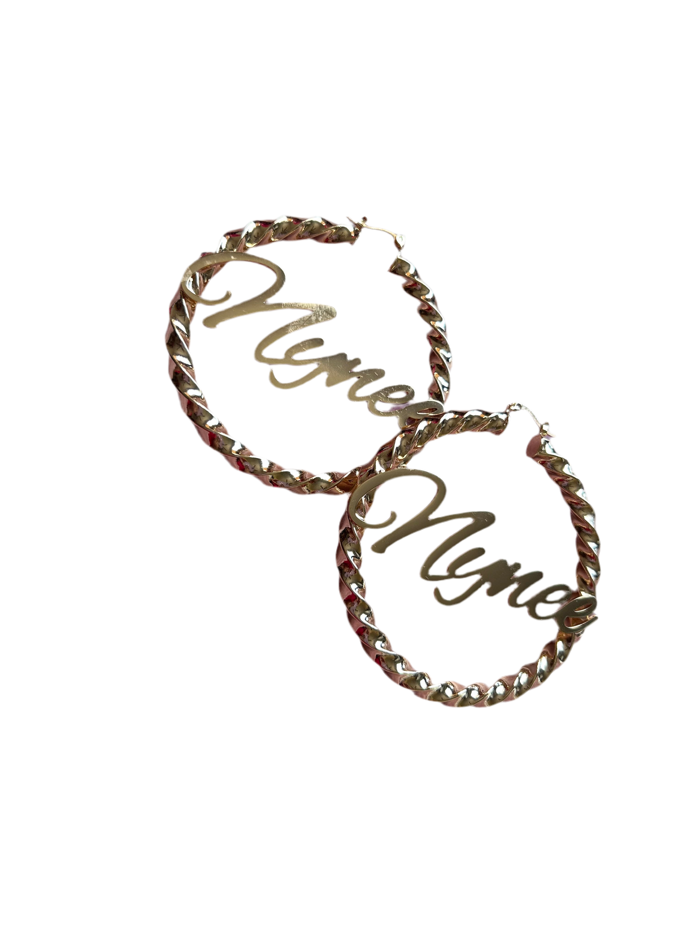 Custom name hoops ￼