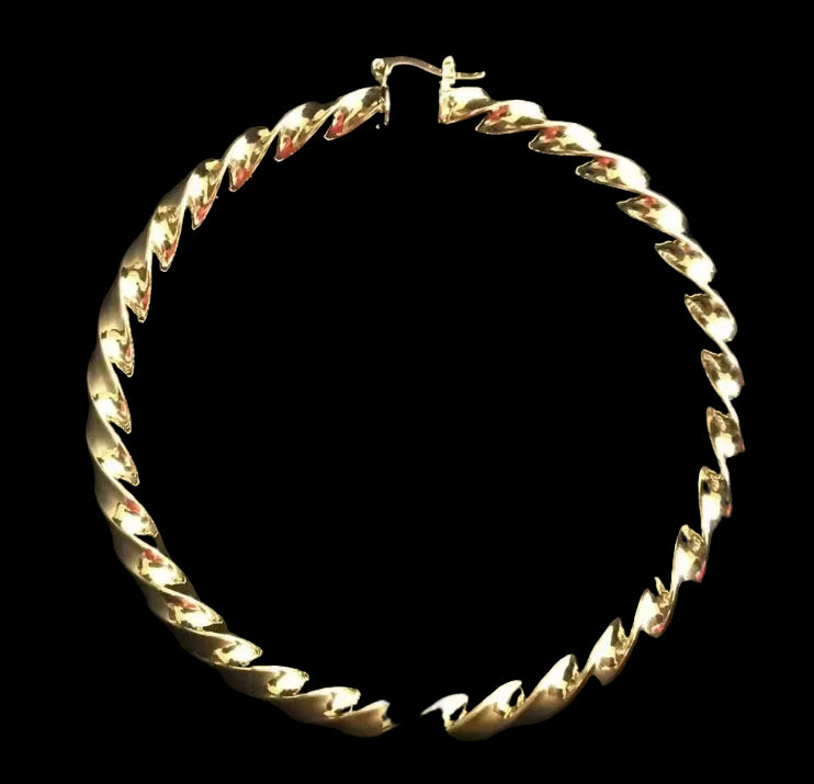 Hoop earrings