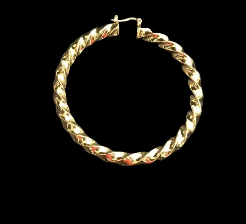 Hoop earrings