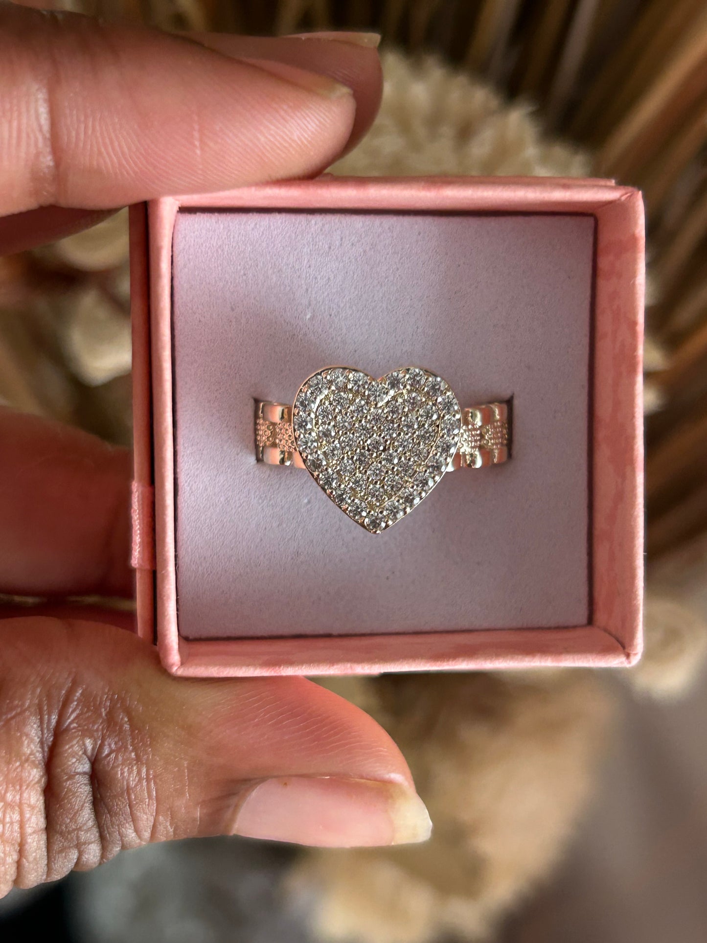 Diamond Rolex ring