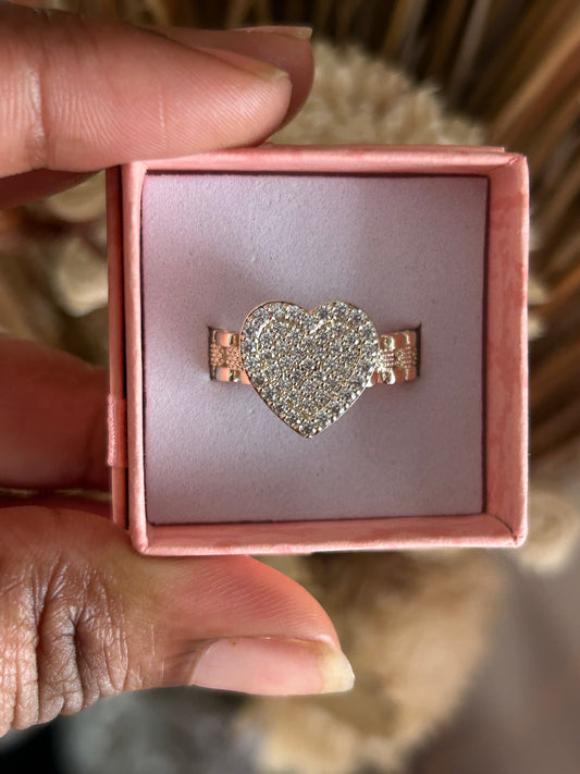 Diamond Rolex ring