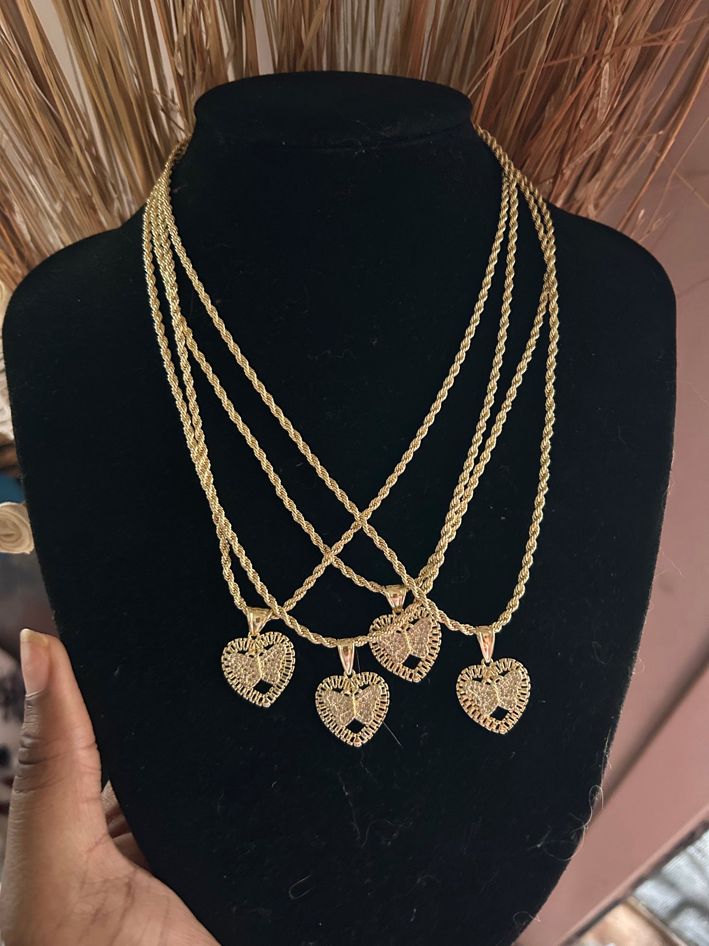 Butterfly necklace
