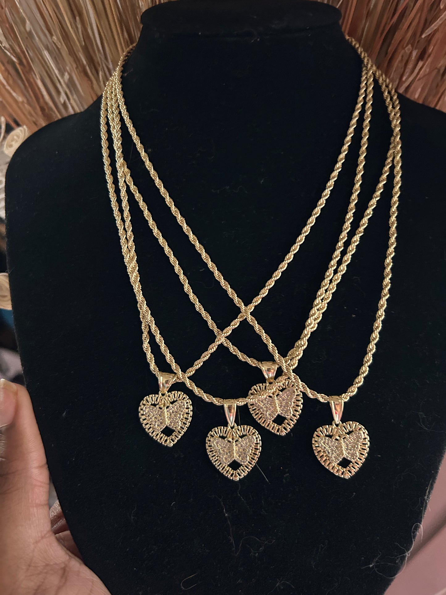 Butterfly necklace